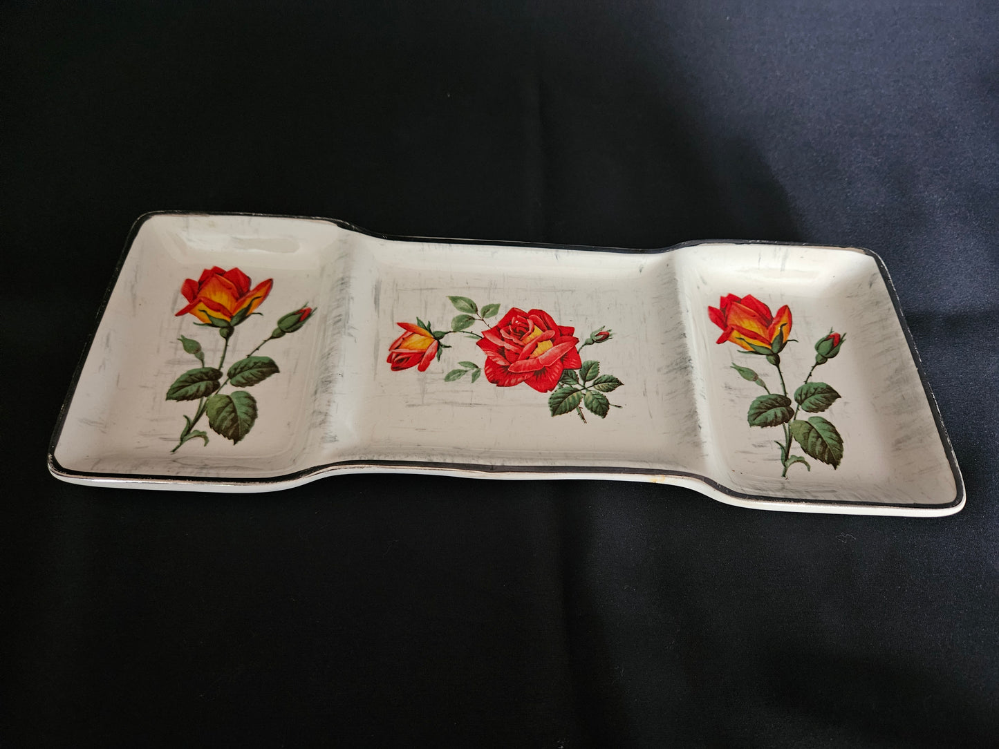 Mid-Winter Stylecraft Rose Marie Toast Rack with Condiment Tray
