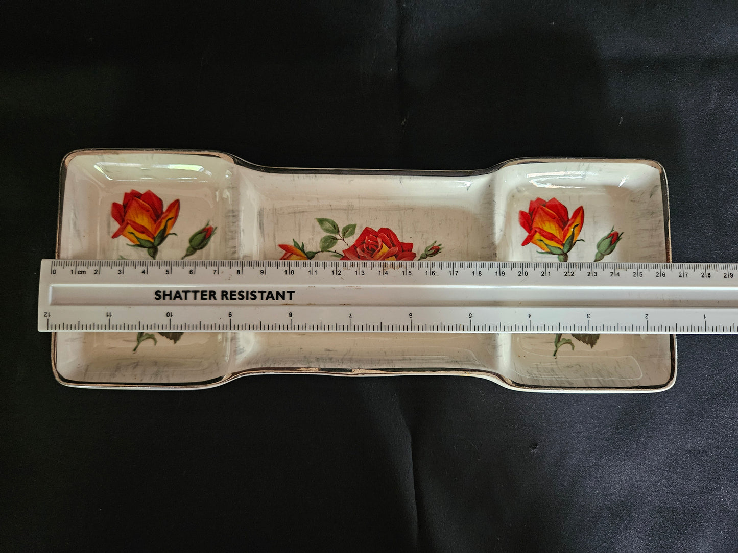 Mid-Winter Stylecraft Rose Marie Toast Rack with Condiment Tray
