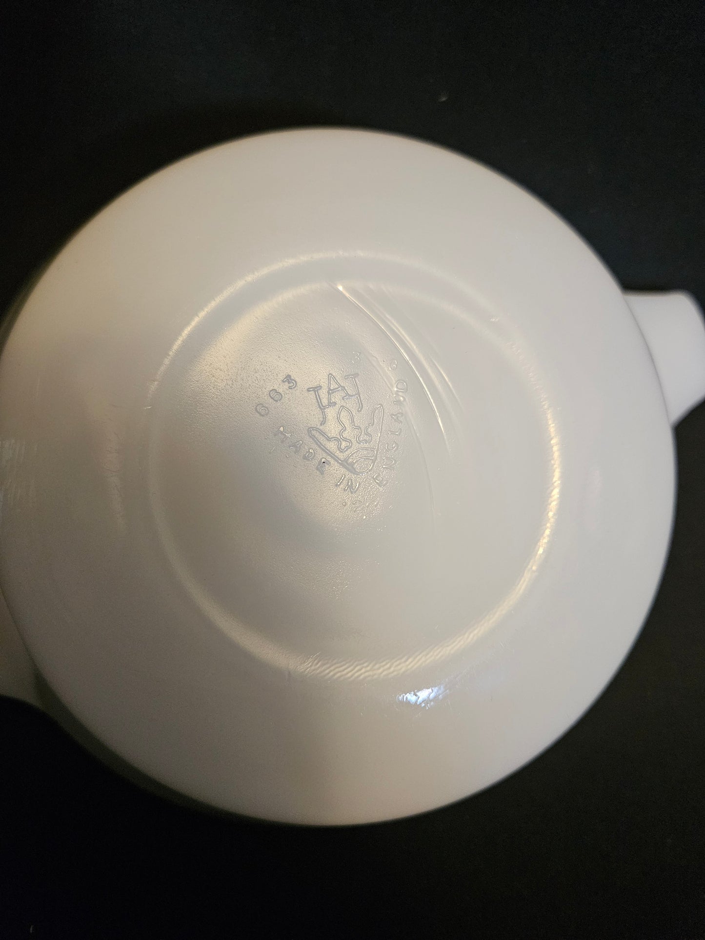 4 Vintage Pyrex Autumn Glory Handled Soup Bowls