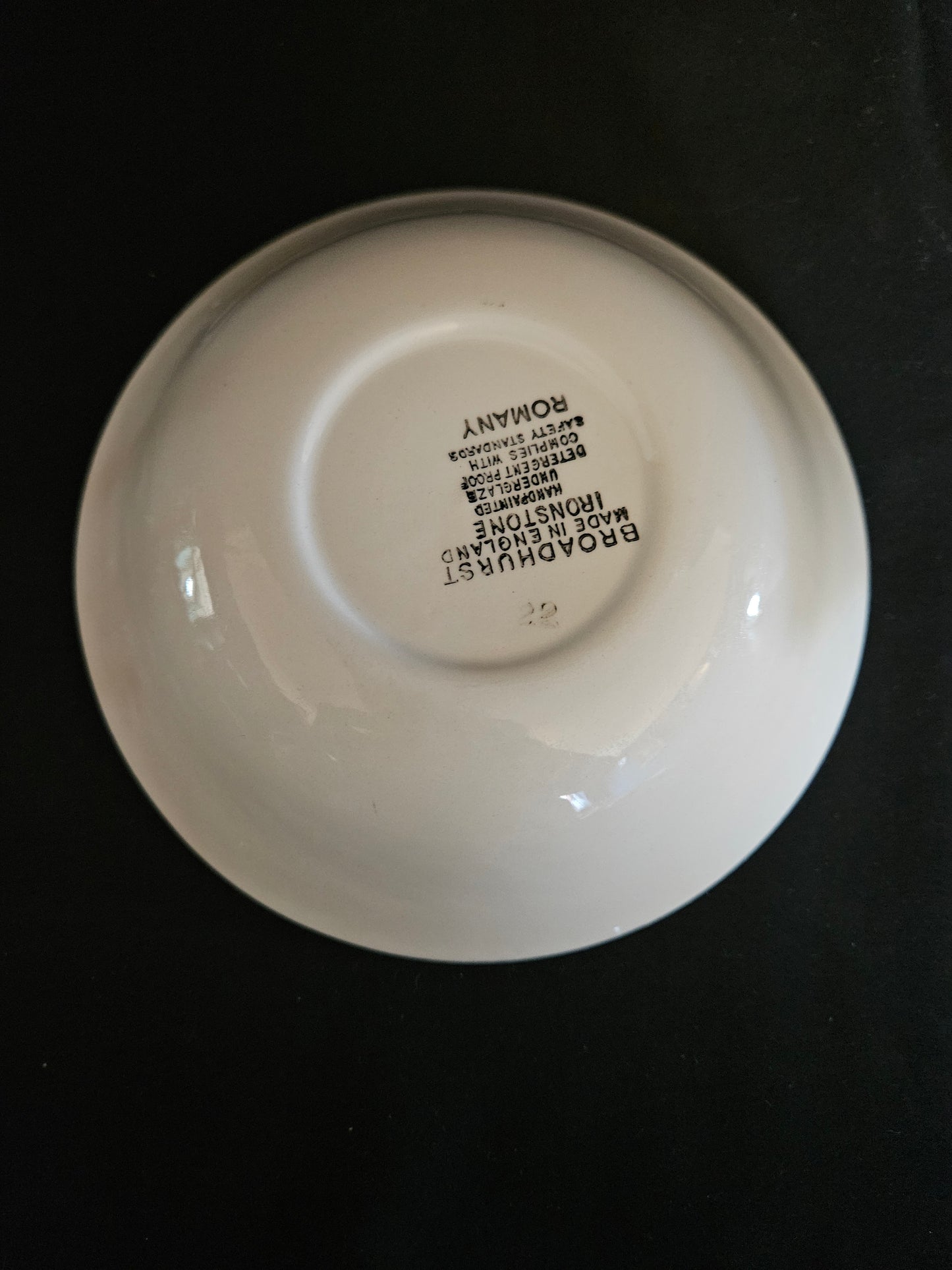 Broadhurst Ironstone 'Romany' Bowls x3