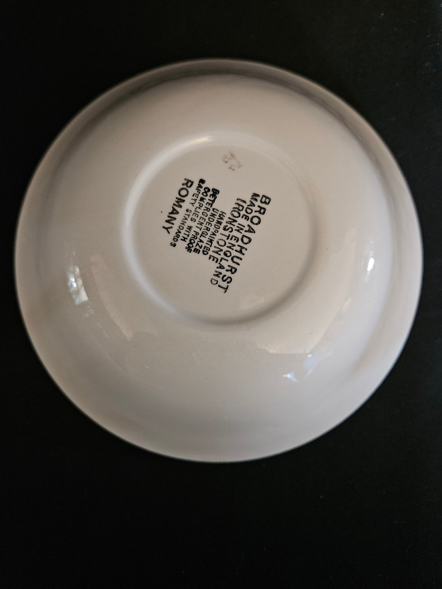 Broadhurst Ironstone 'Romany' Bowls x3