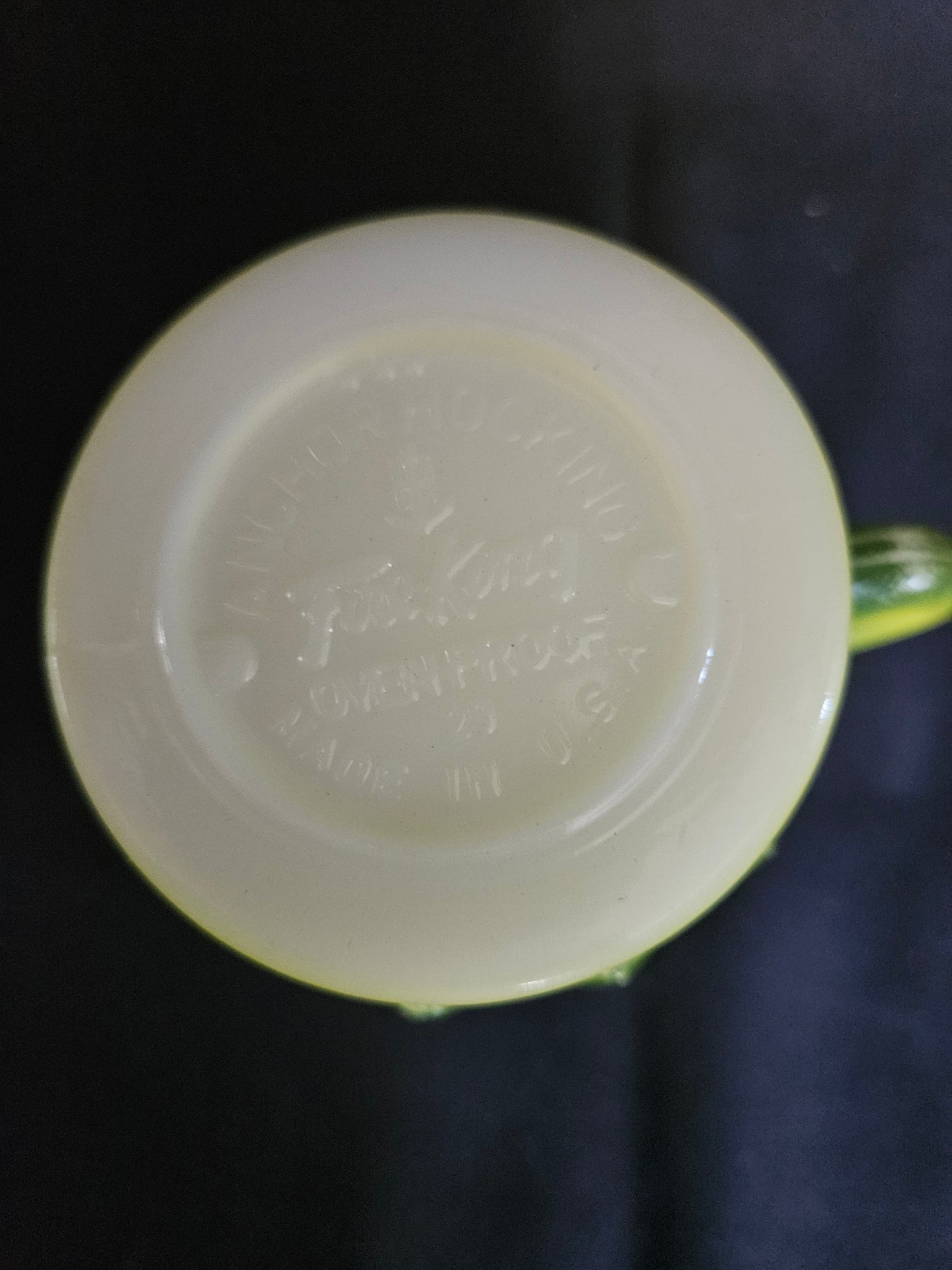 2 Vintage Anchor Hocking Fire King 'Kimberley' Textured Mugs