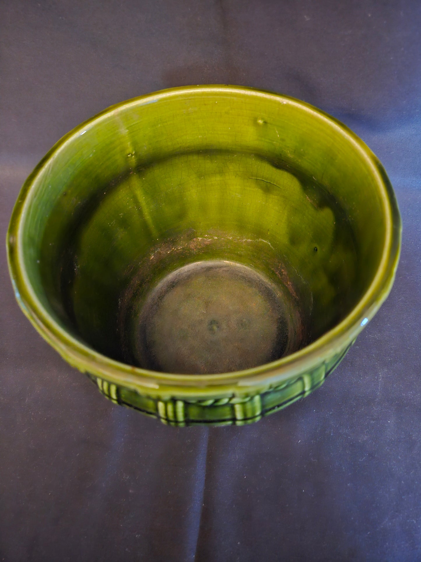 Green Thistle No.3 Plant Pot by TE &Sons