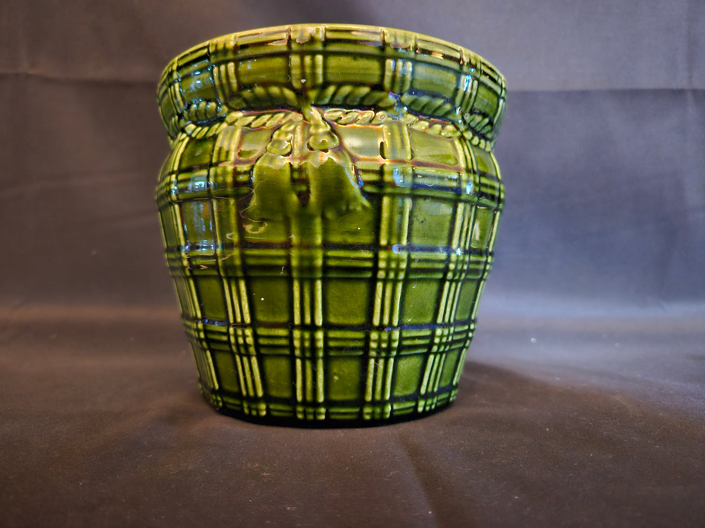 Green Thistle No.3 Plant Pot by TE &Sons