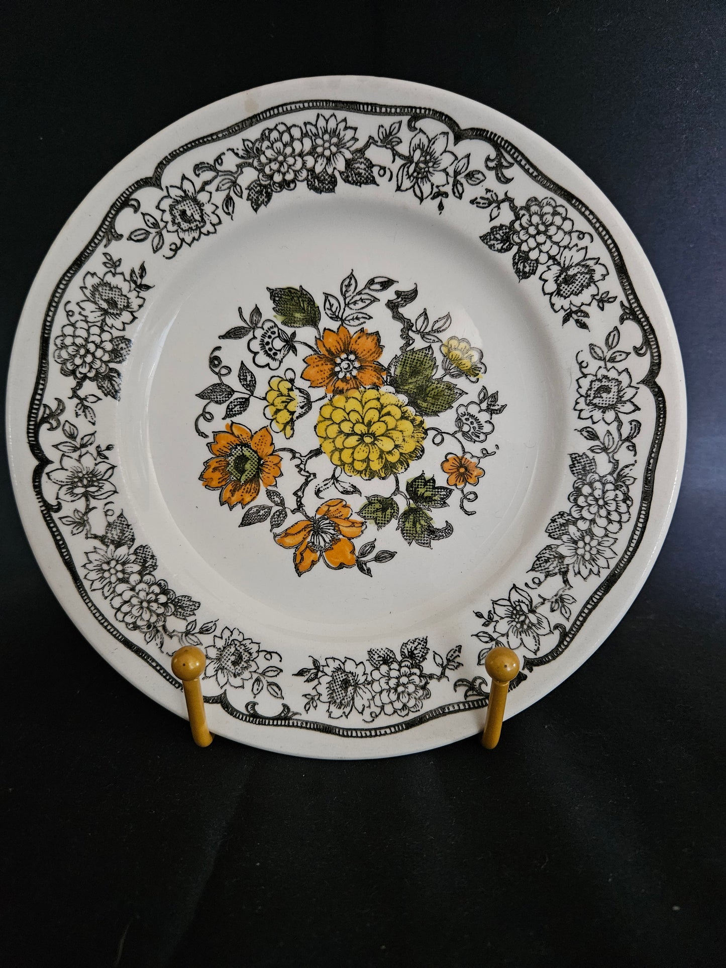 Kathie Winkle Manderley 17cm Side Plates X2