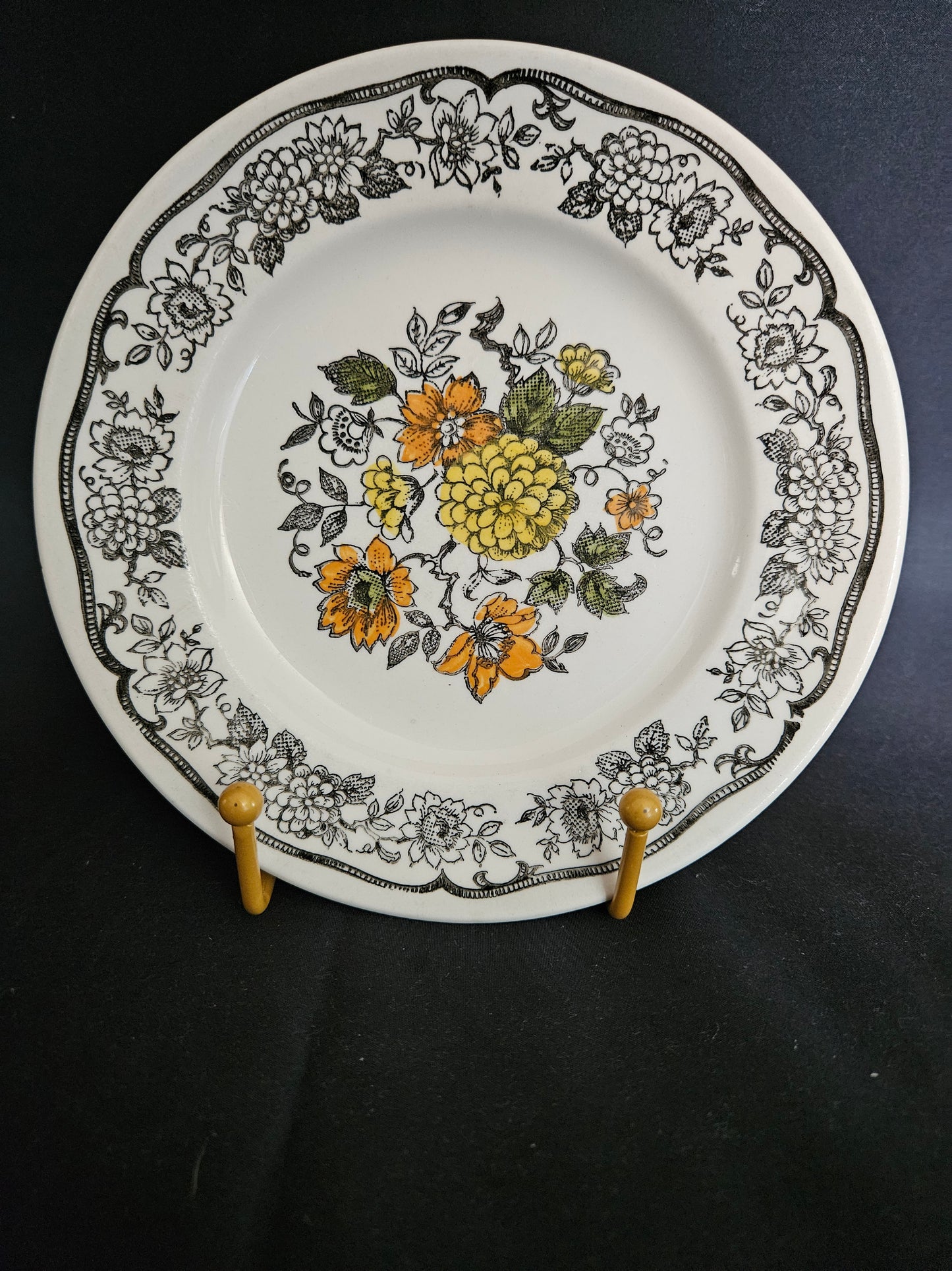 Kathie Winkle Manderley 17cm Side Plates X2