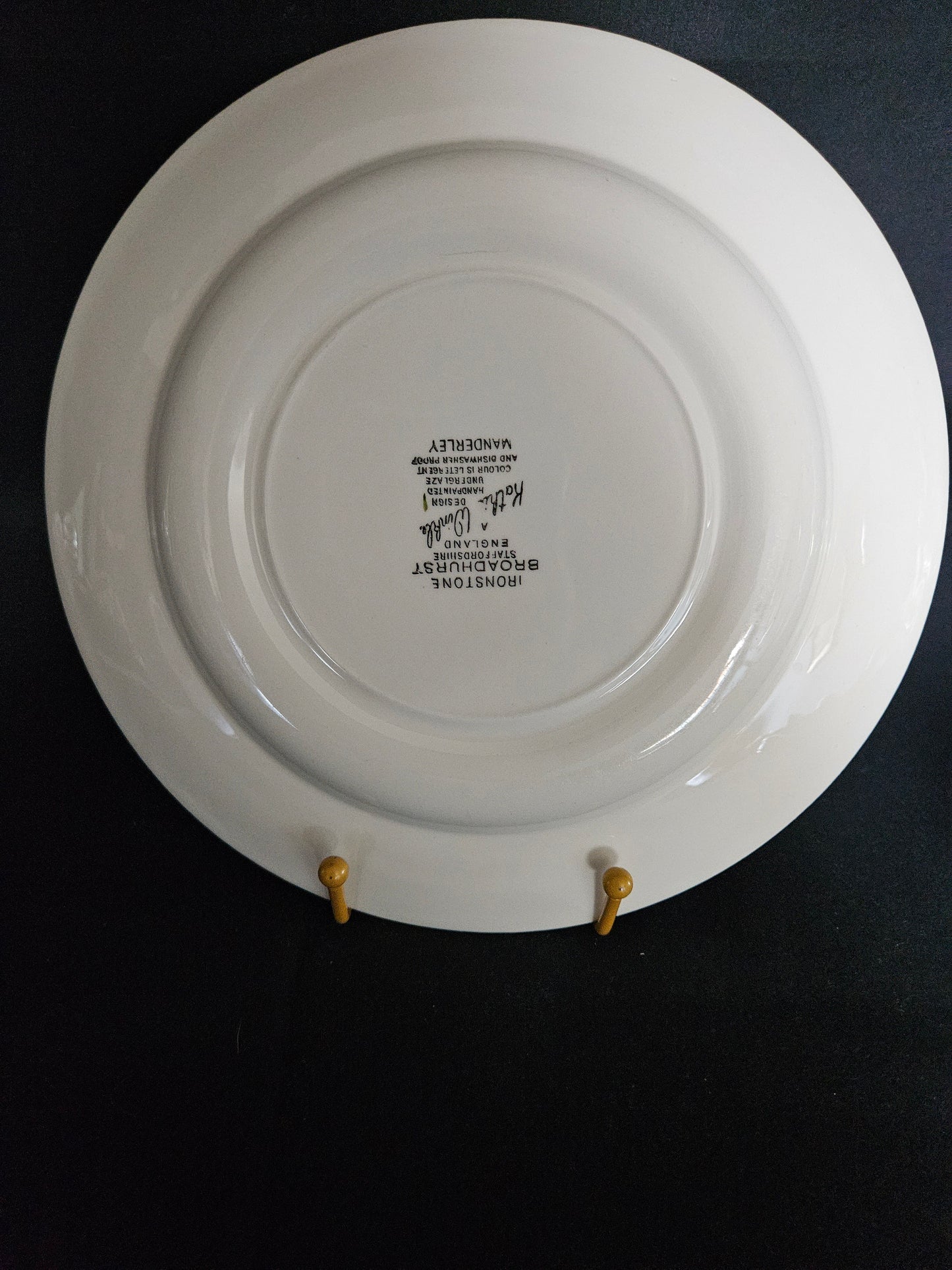 Kathie Winkle Manderley 24cm Dinner Plates X4