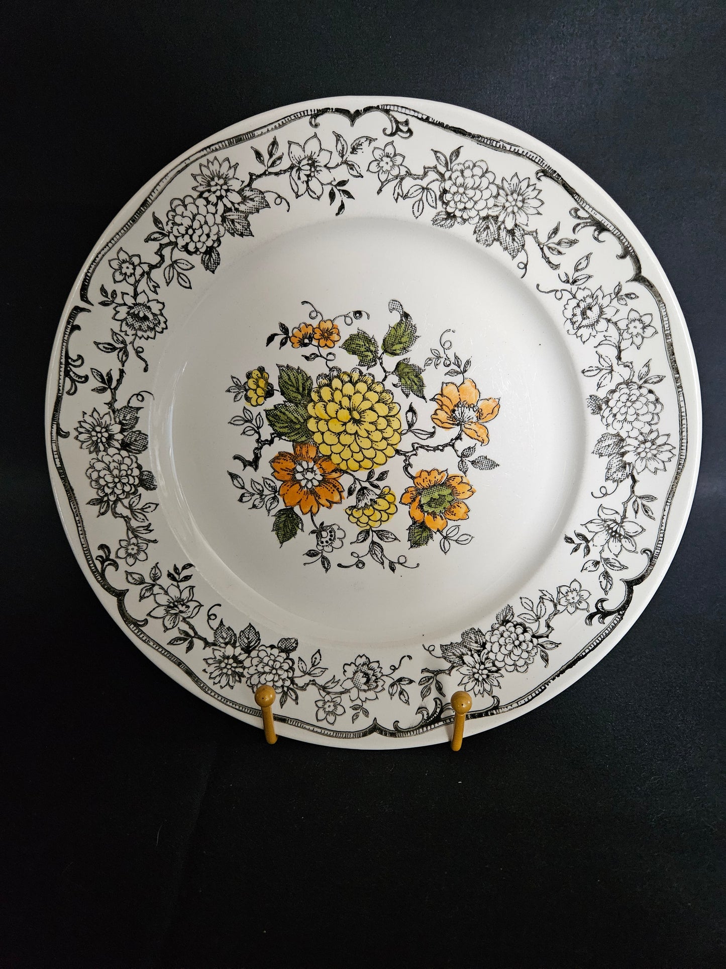 Kathie Winkle Manderley 24cm Dinner Plates X4