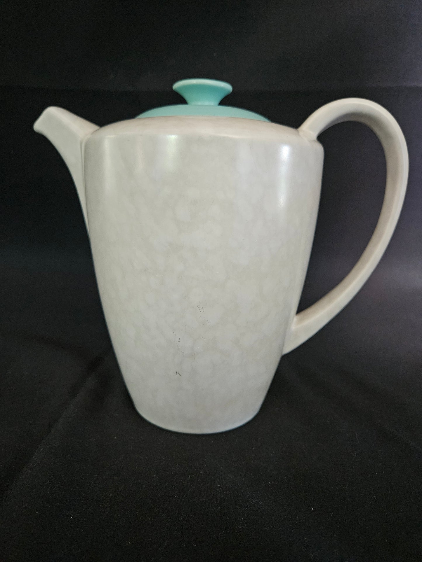 Poole Pottery Twin Tone Ice-Green and Seagull Coffee Pot