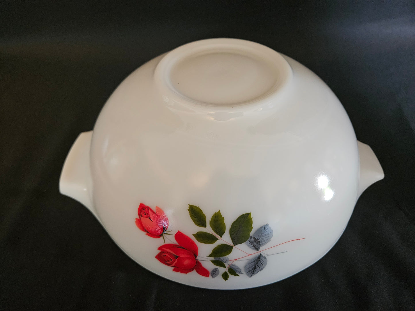 Pyrex June Rose Large Cinderella Mixing Bowl