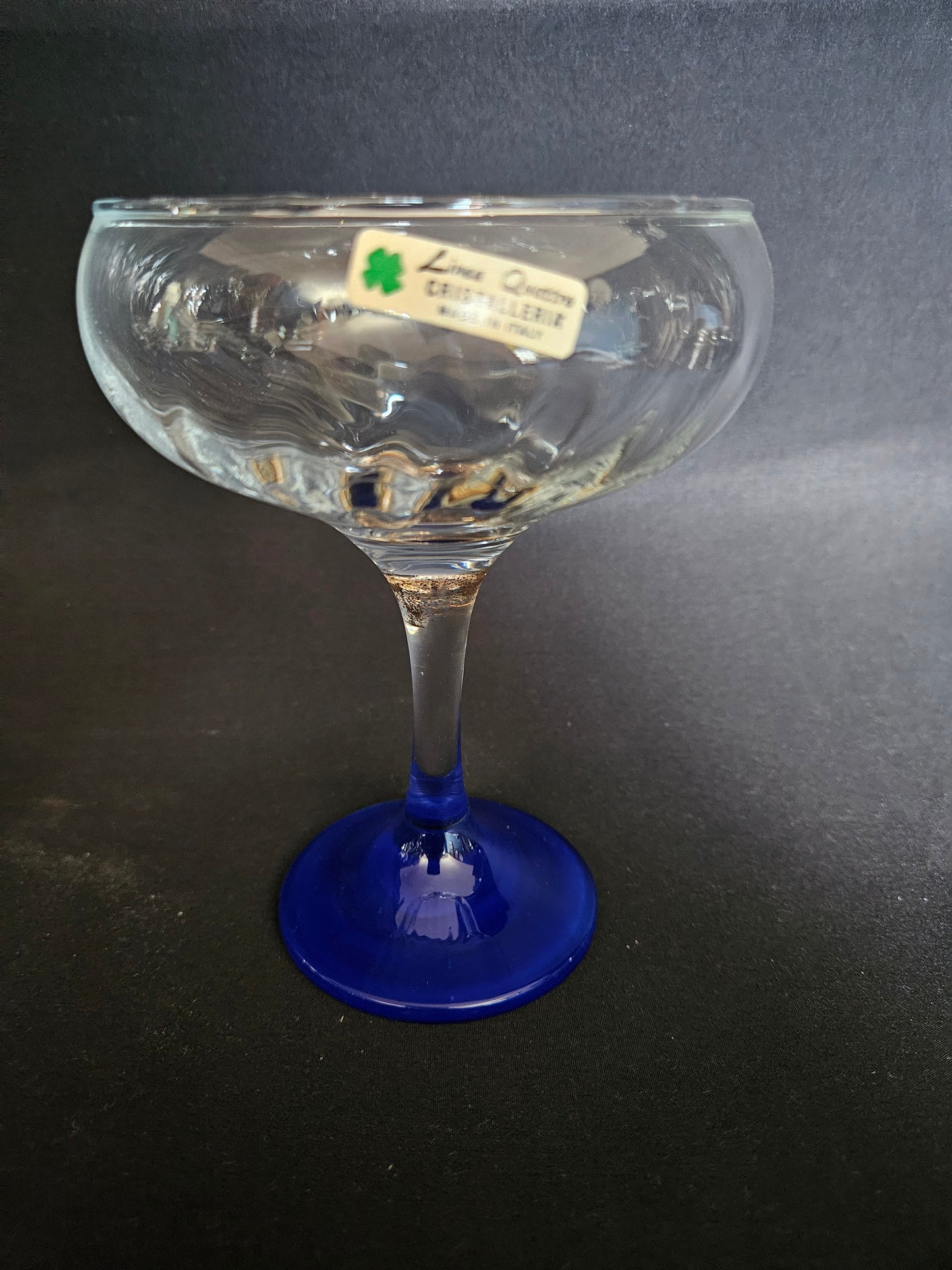 6 Italian 1980s Champagne Coupes / Saucers