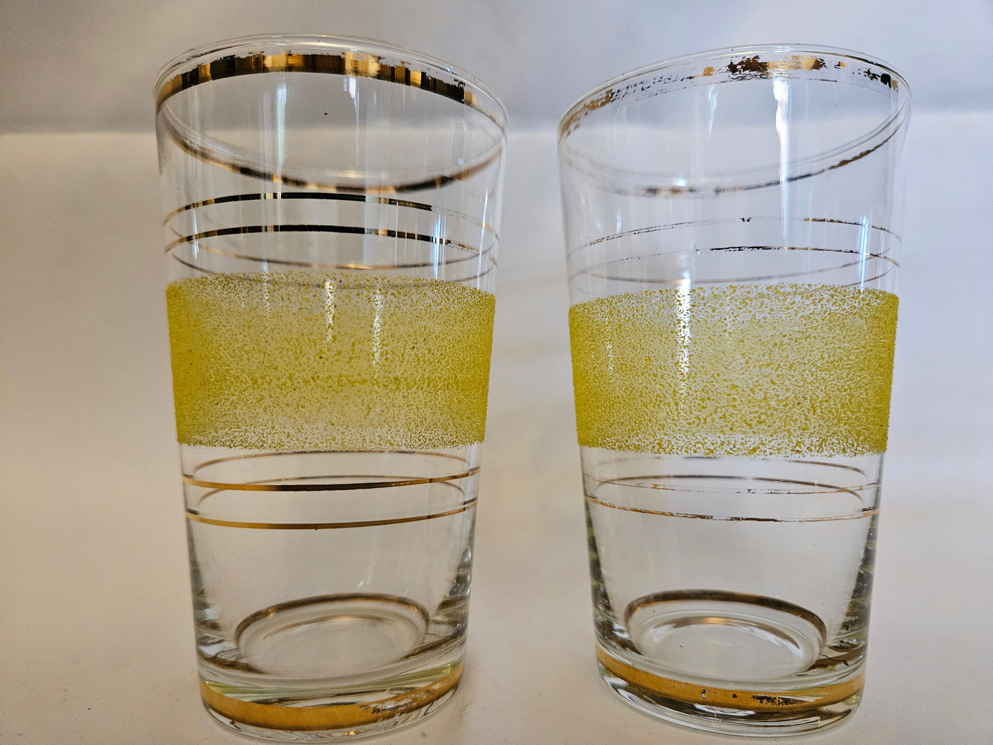 Set of 5 Harlequin Sugar Frosted Tumblers