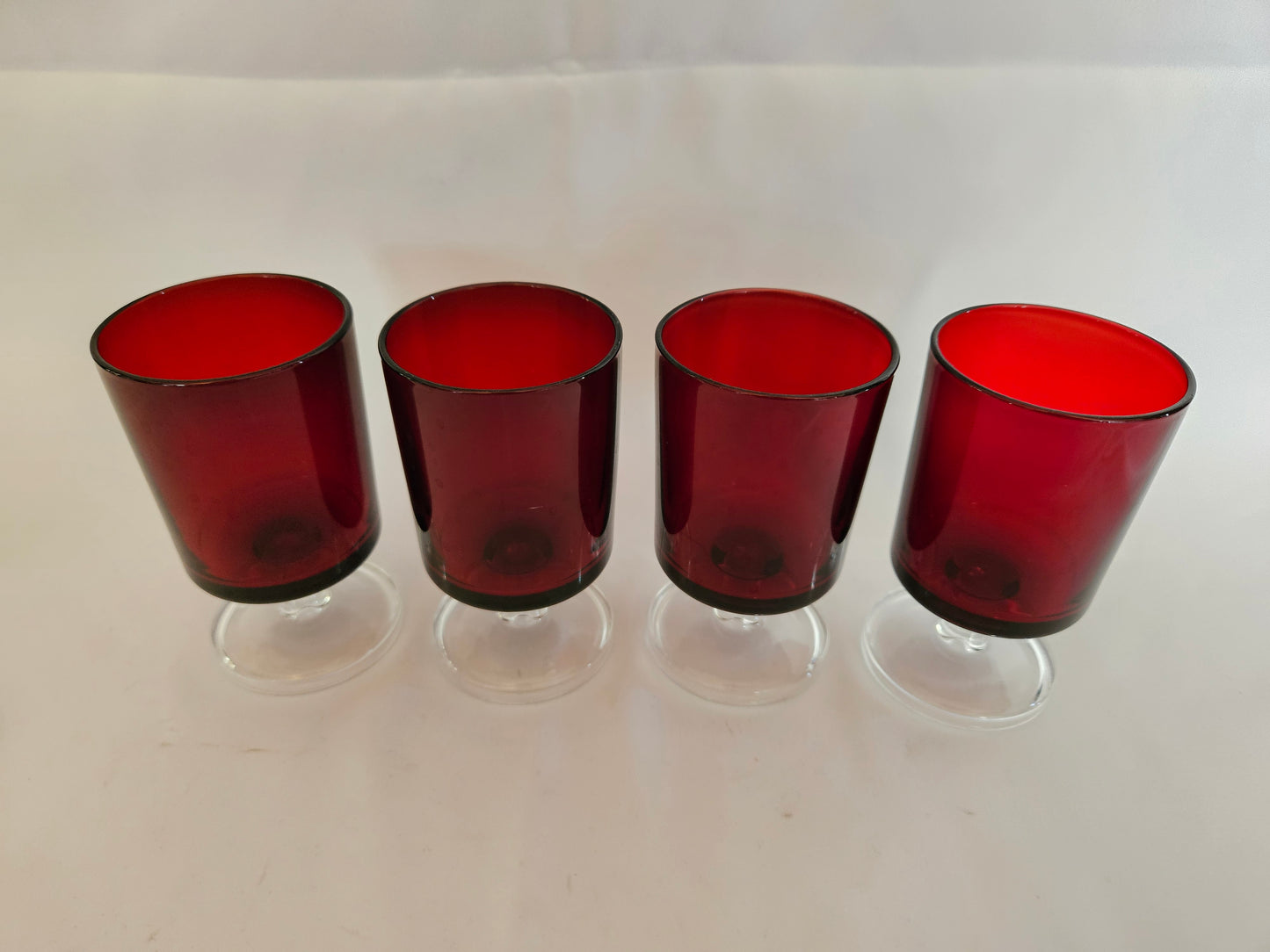 4 Luminarc Cavalier 12.5cm Wine Glasses