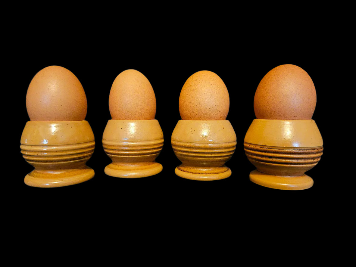 4 Vintage Egg Cups