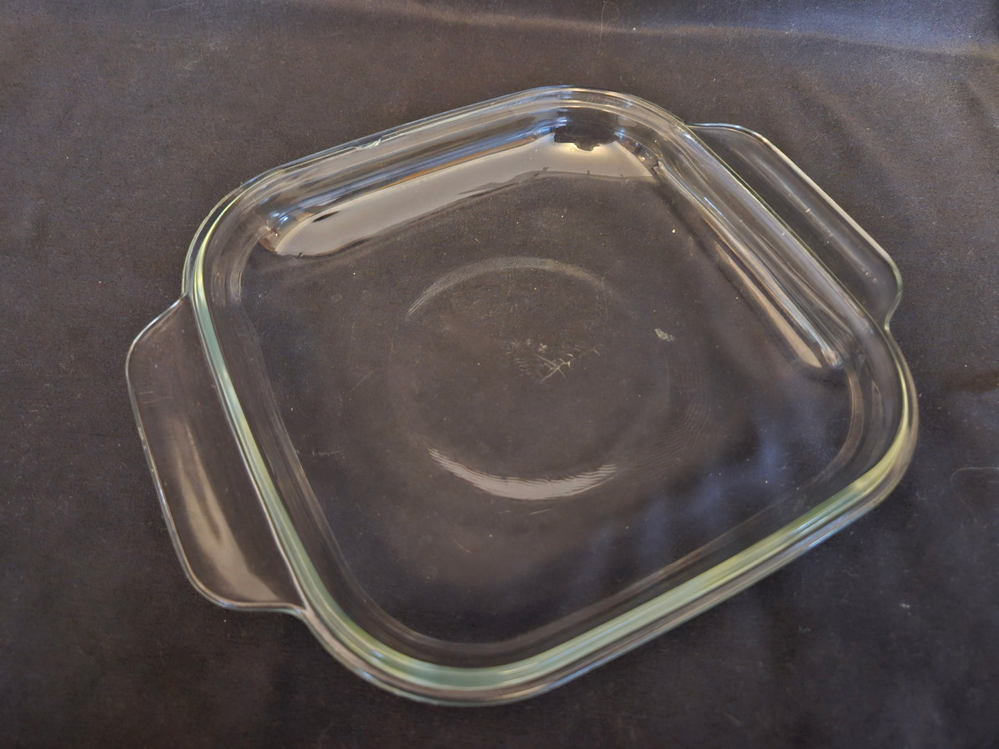 Early Pyrex Dish and Silver Plated Holder