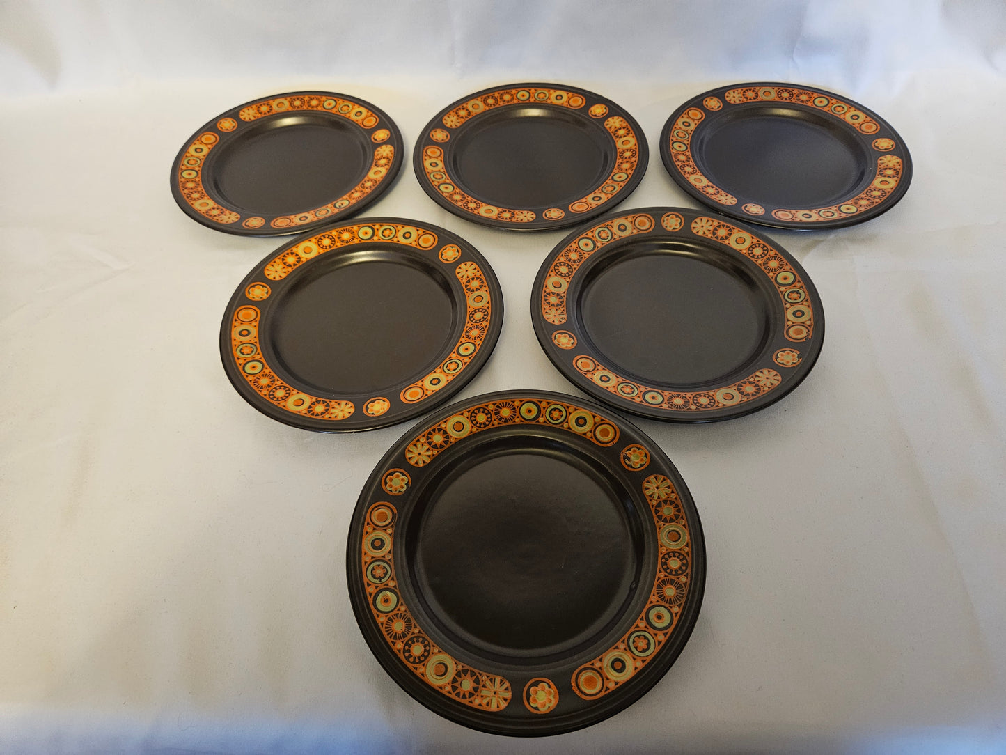 Kiln Craft Hermes Tea / Side Plates X6