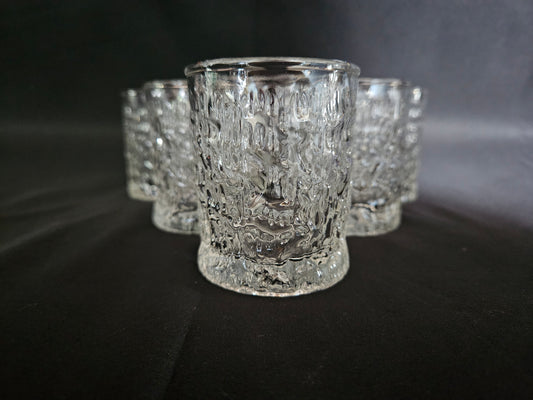 6 Vintage Ravenhead Siesta Juice Glasses