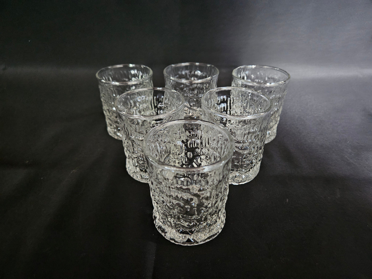 Set of 6 Ravenhead Siesta Ice Bark Juice Glasses