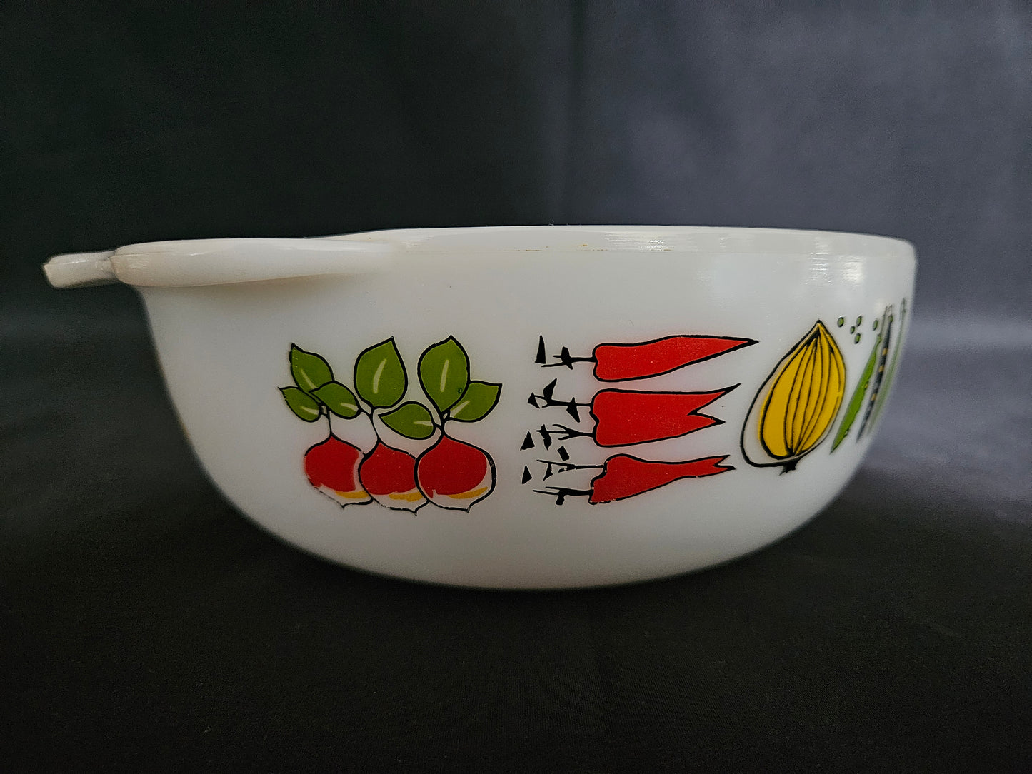 Pyrex Harvest Vegetables Eared Casserole