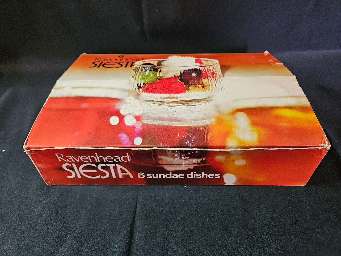 Boxed Set of 6 Ravenhead Siesta Ice Bark Fruit Bowls