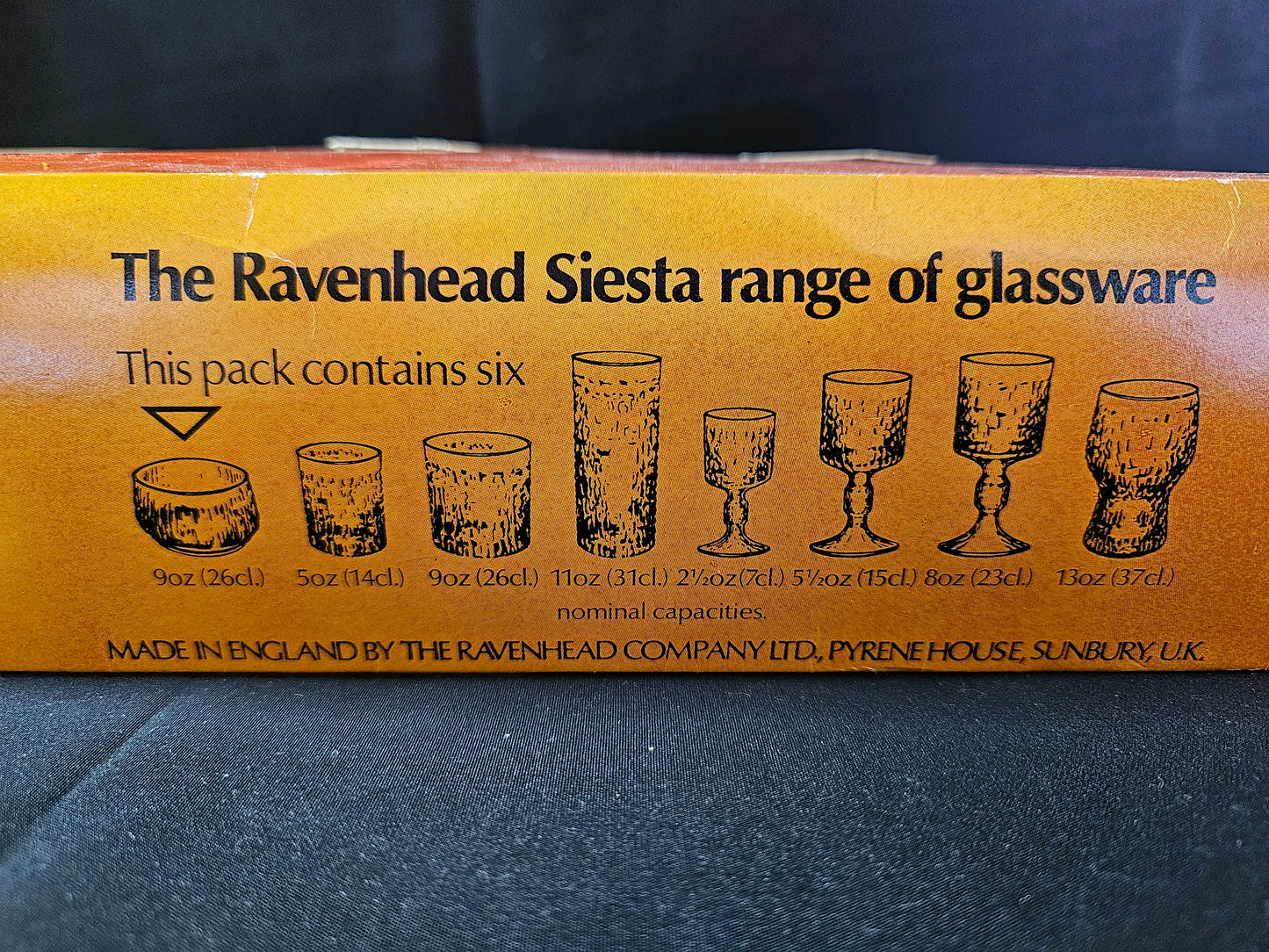 Boxed Set of 6 Ravenhead Siesta Ice Bark Fruit Bowls