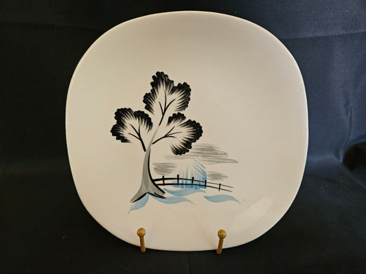 Rare J&G Meakin 'Winter' Cake Plate