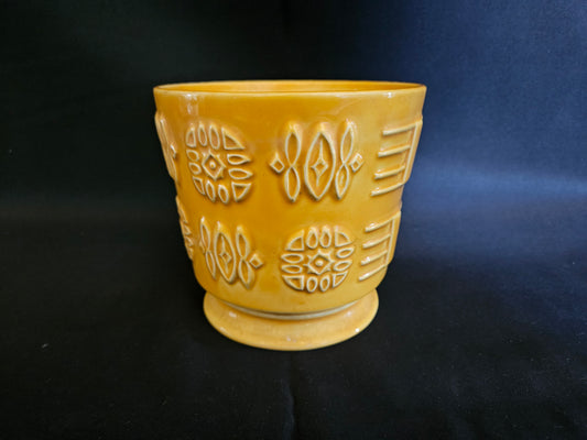 Rare Bright Yellow SylvaC Plant Pot 3737