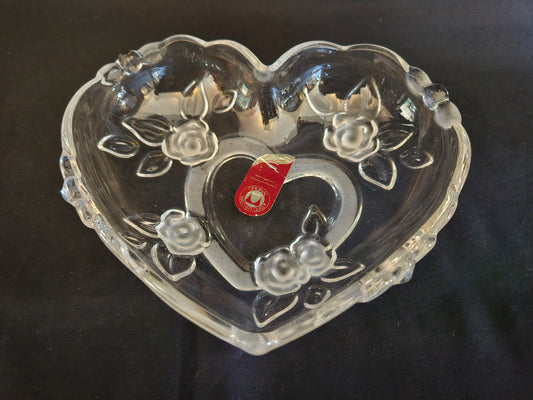 Walther Glas Heart Shaped Trinket Dish