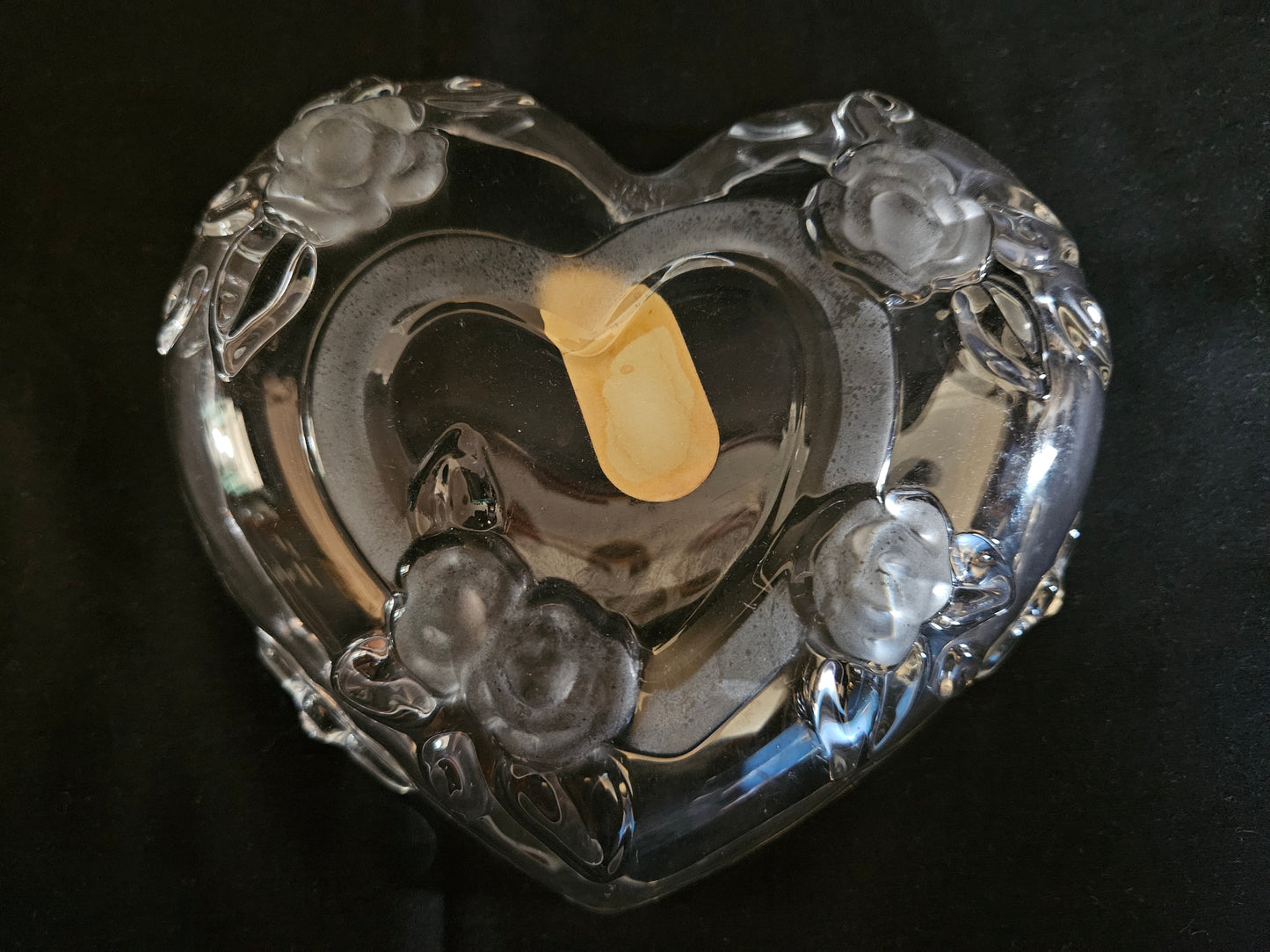 Walther Glas Heart Shaped Trinket Dish