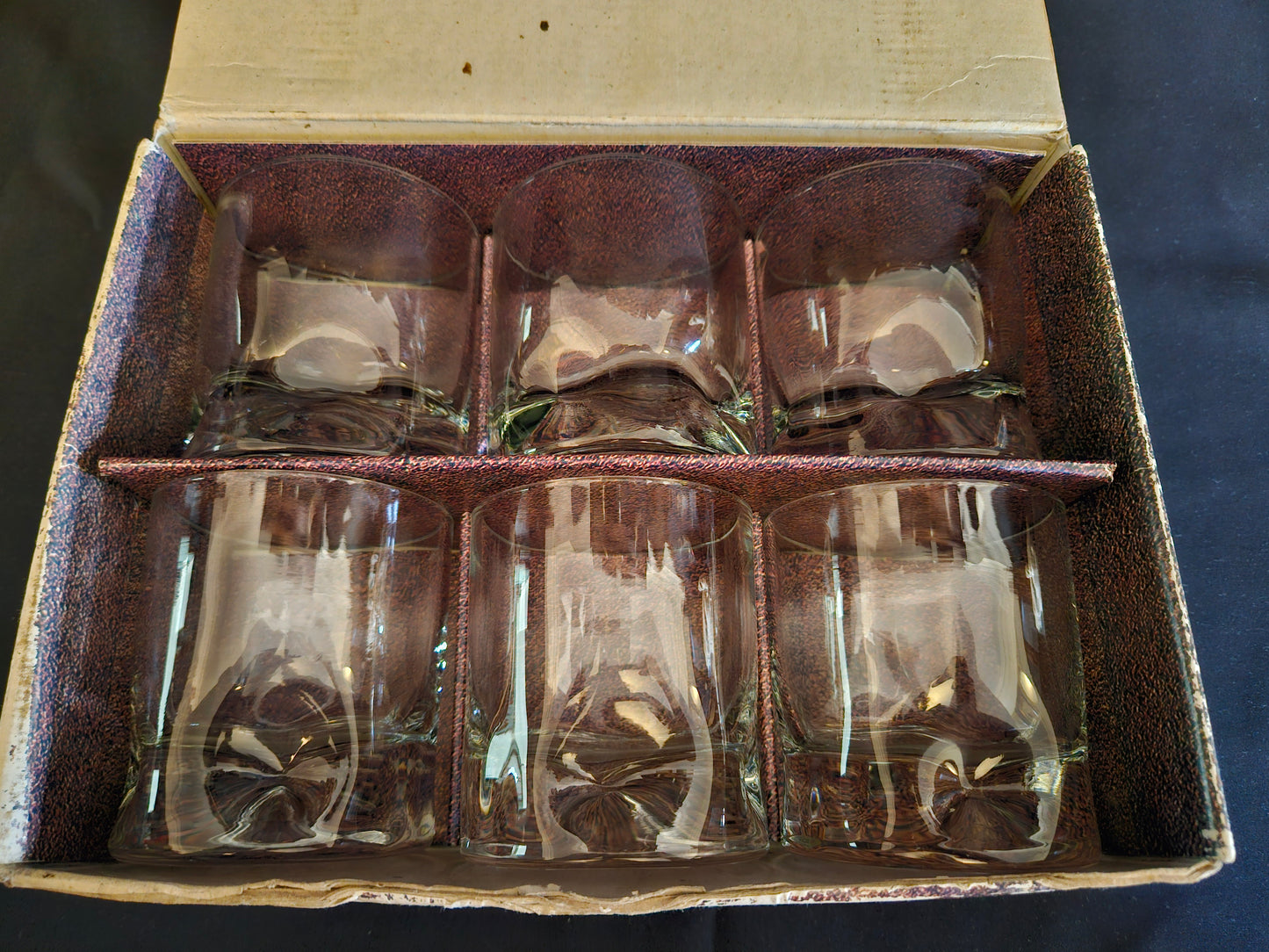 Boxed Ravenhead Manhattan Tumblers x6