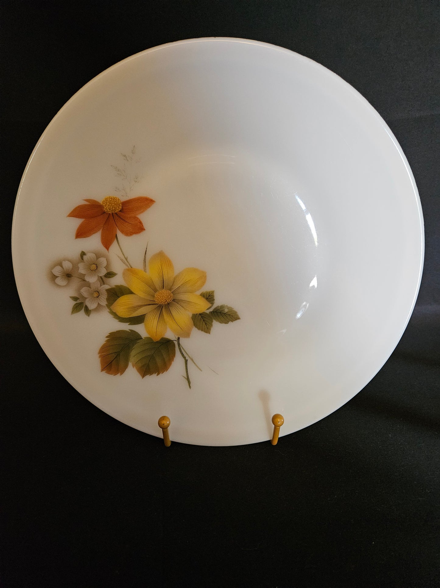 Pyrex Autumn Glory Dinner Plates X6