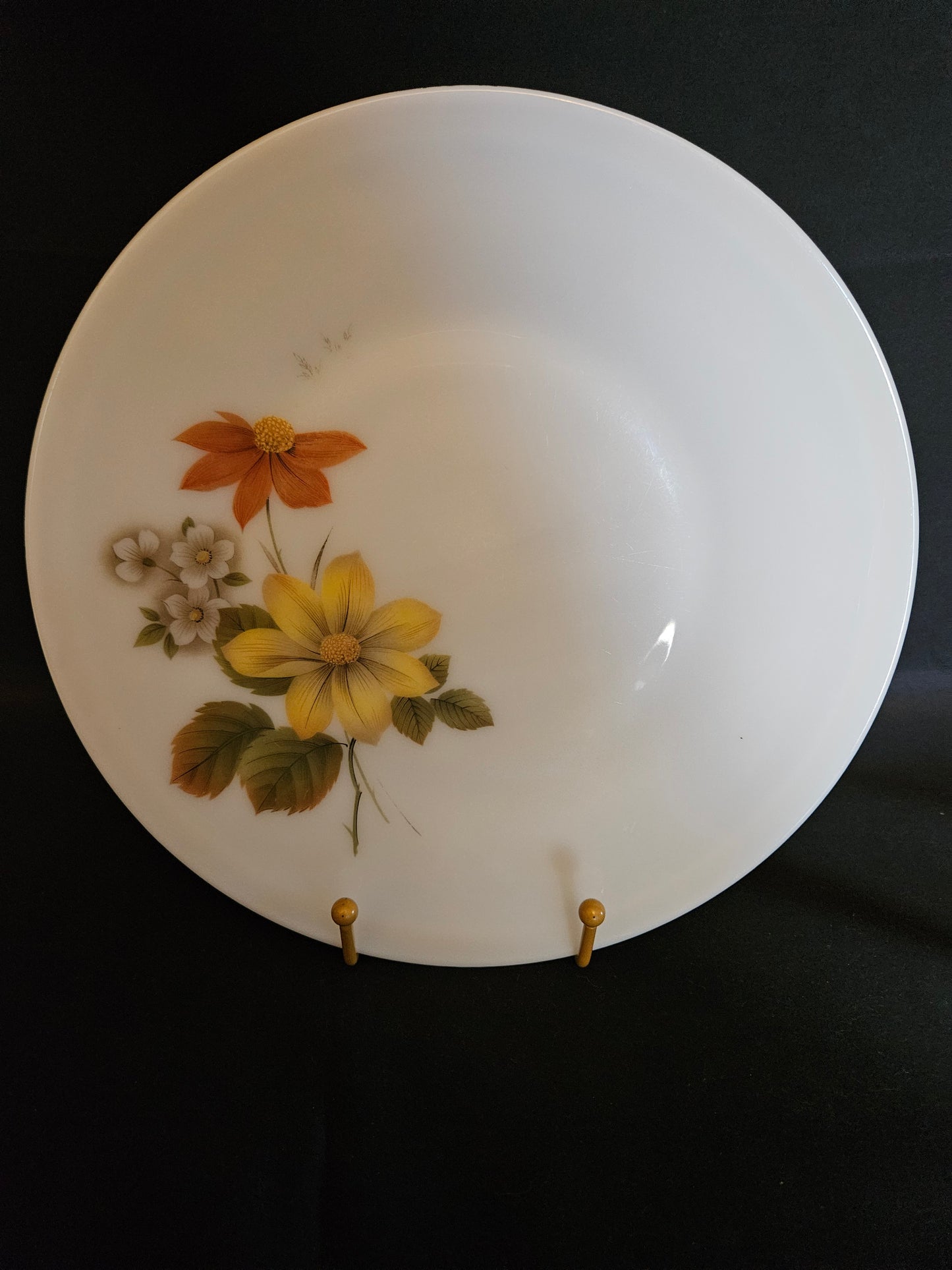 Pyrex Autumn Glory Dinner Plates X6