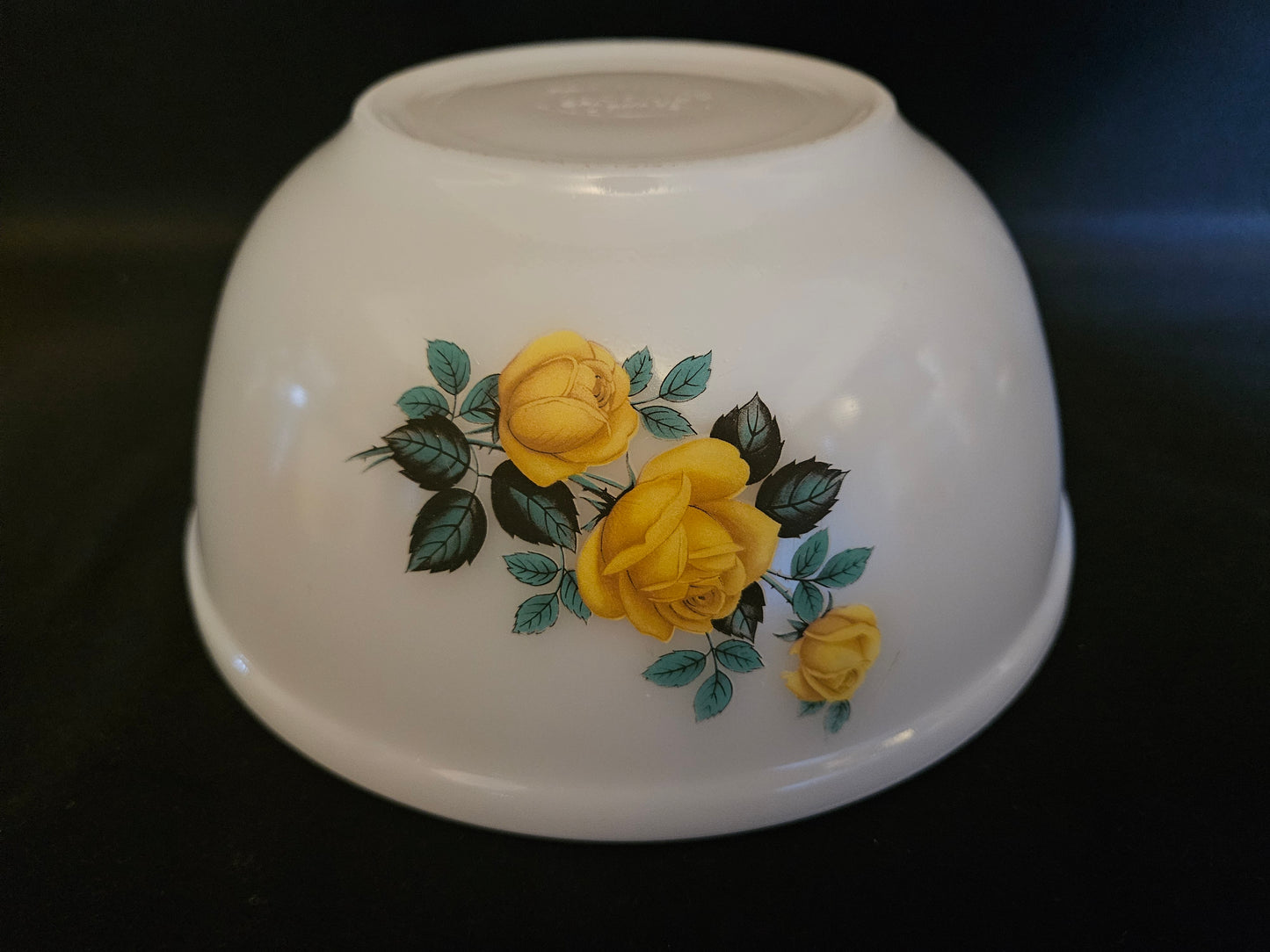 Phoenix Ware Yellow Rose Mixing Bowl Set