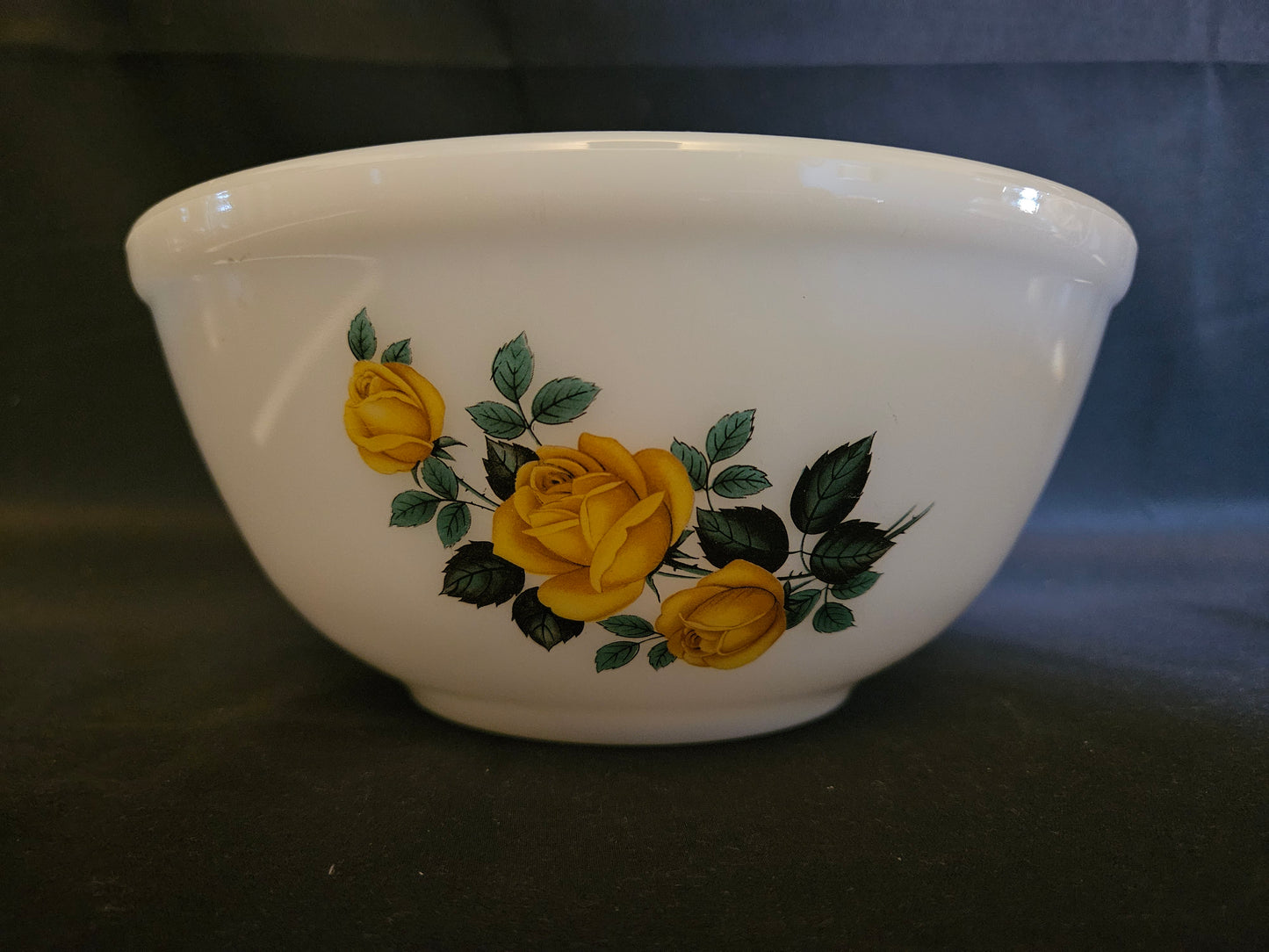 Phoenix Ware Yellow Rose Mixing Bowl