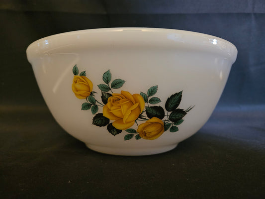 Phoenix Ware Yellow Rose Mixing Bowl