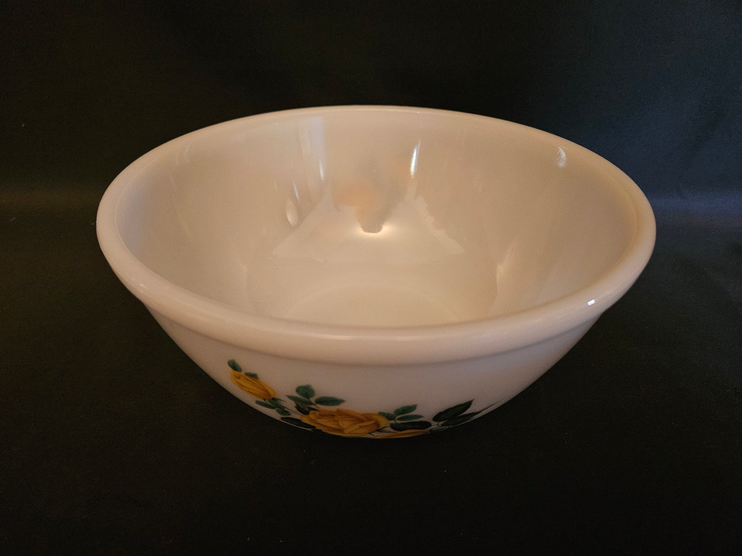 Phoenix Ware Yellow Rose Mixing Bowl