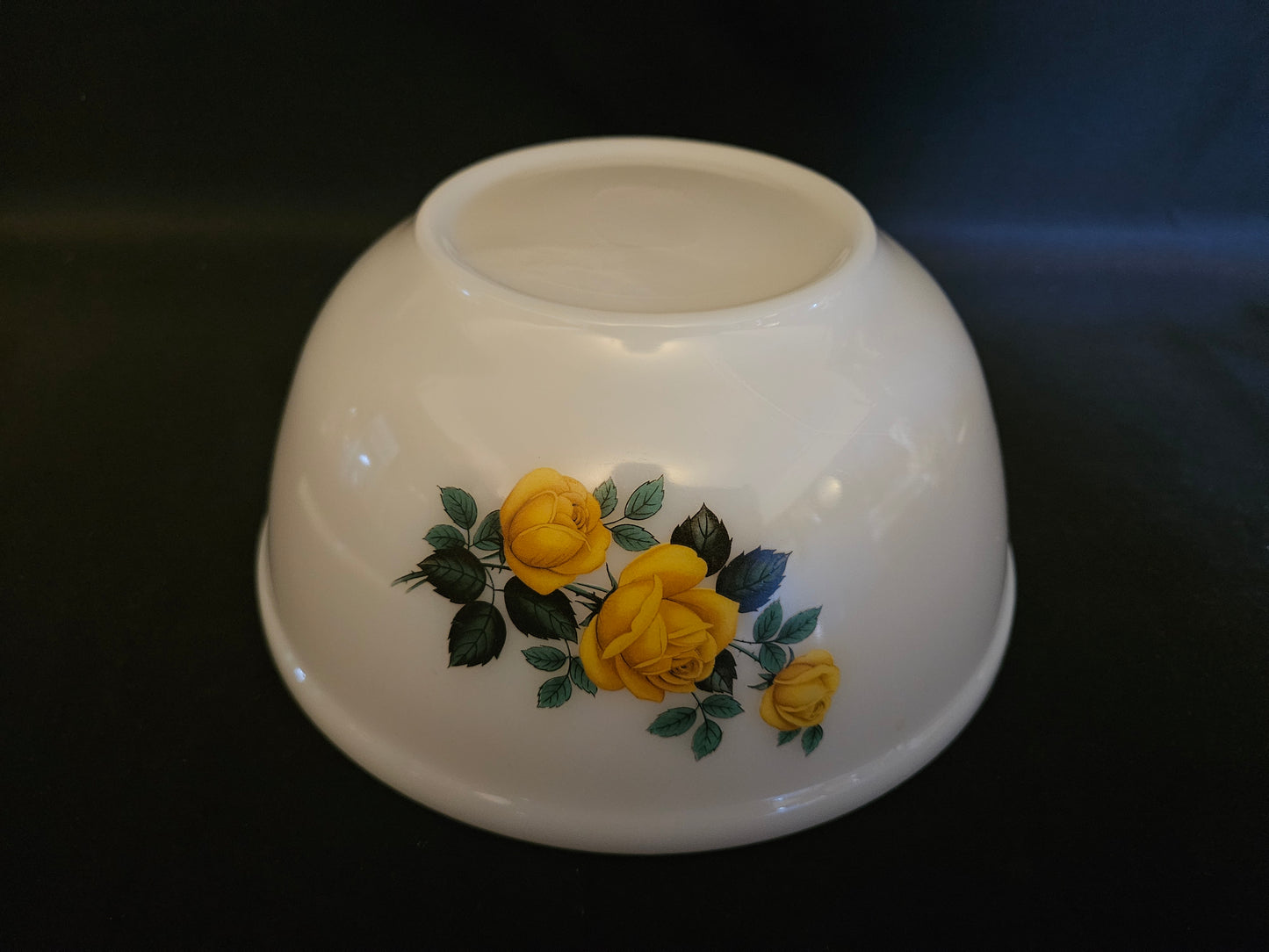 Phoenix Ware Yellow Rose Mixing Bowl