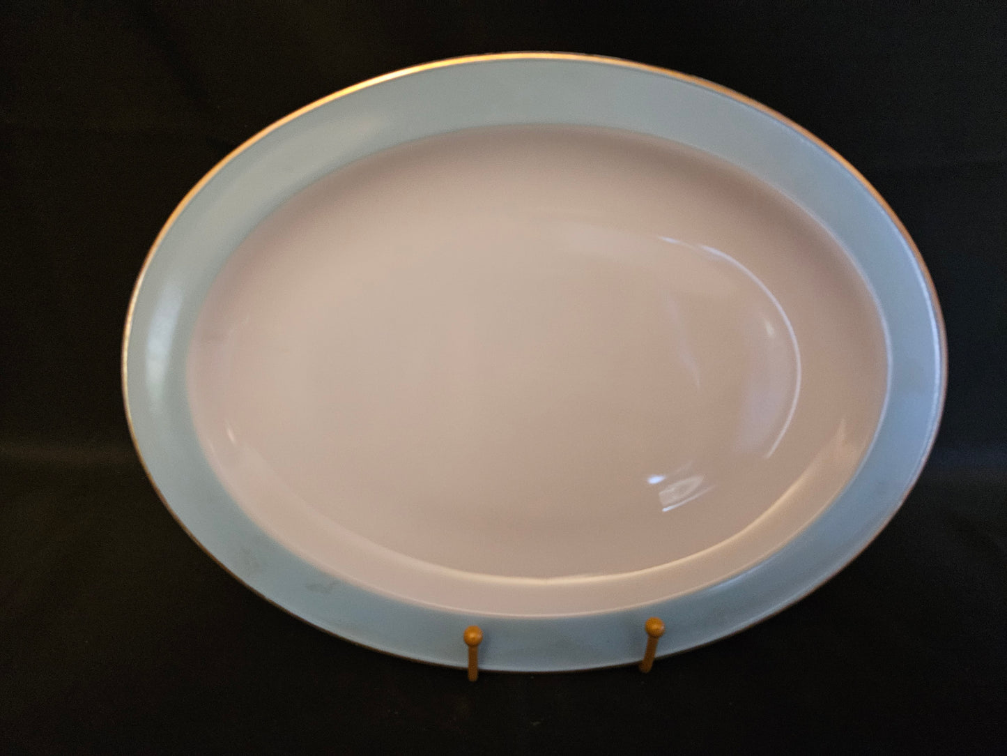 Pyrex Weardale Aqua Colour Oval Serving Plate