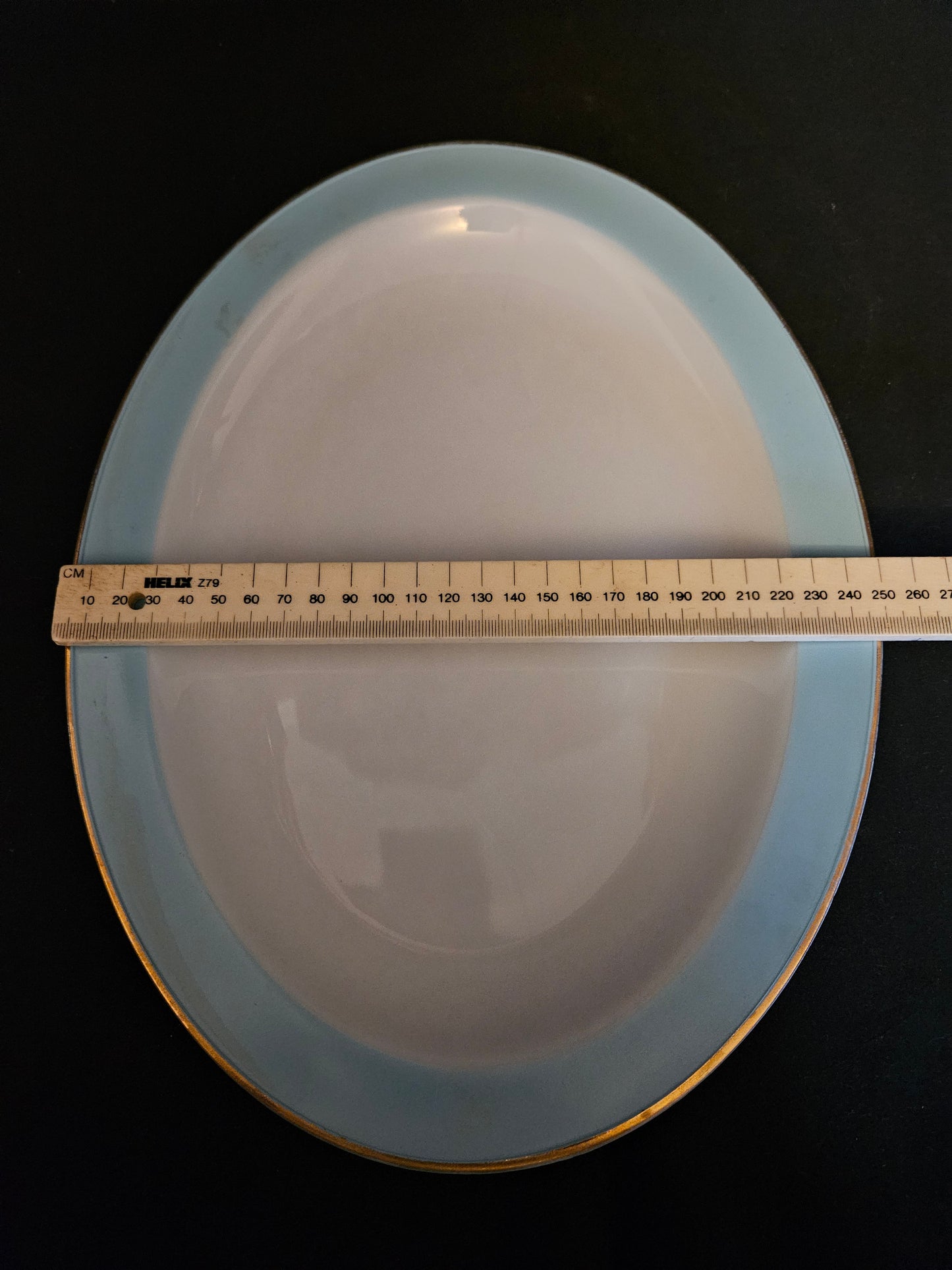 Pyrex Weardale Aqua Colour Oval Serving Plate