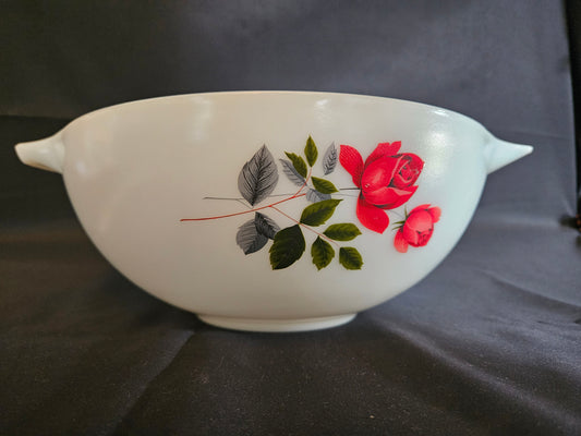 Pyrex June Rose Large Cinderella Mixing Bowl