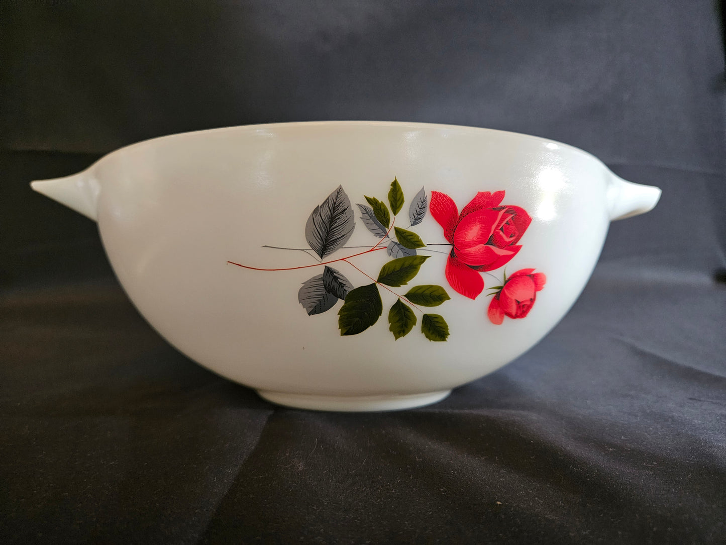 Pyrex June Rose Large Cinderella Mixing Bowl