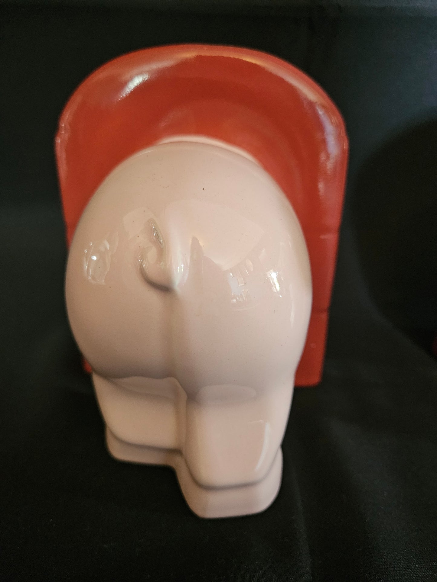Vintage Kitsch Carlton Ware Pig Book Ends