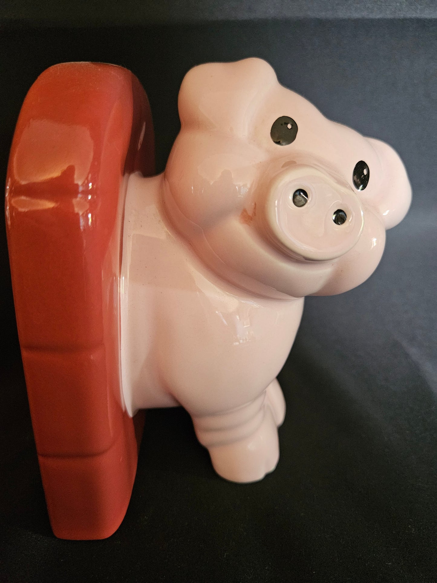 Vintage Kitsch Carlton Ware Pig Book Ends