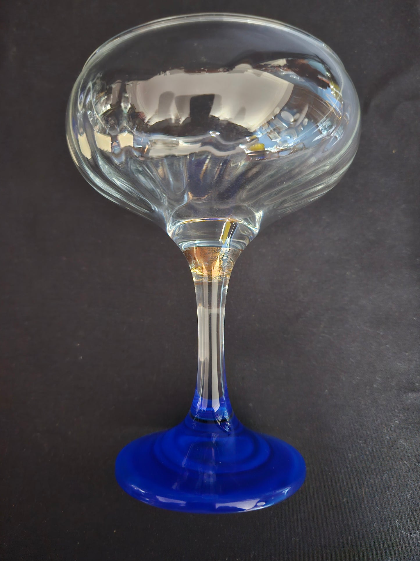 6 Italian 1980s Champagne Coupes / Saucers