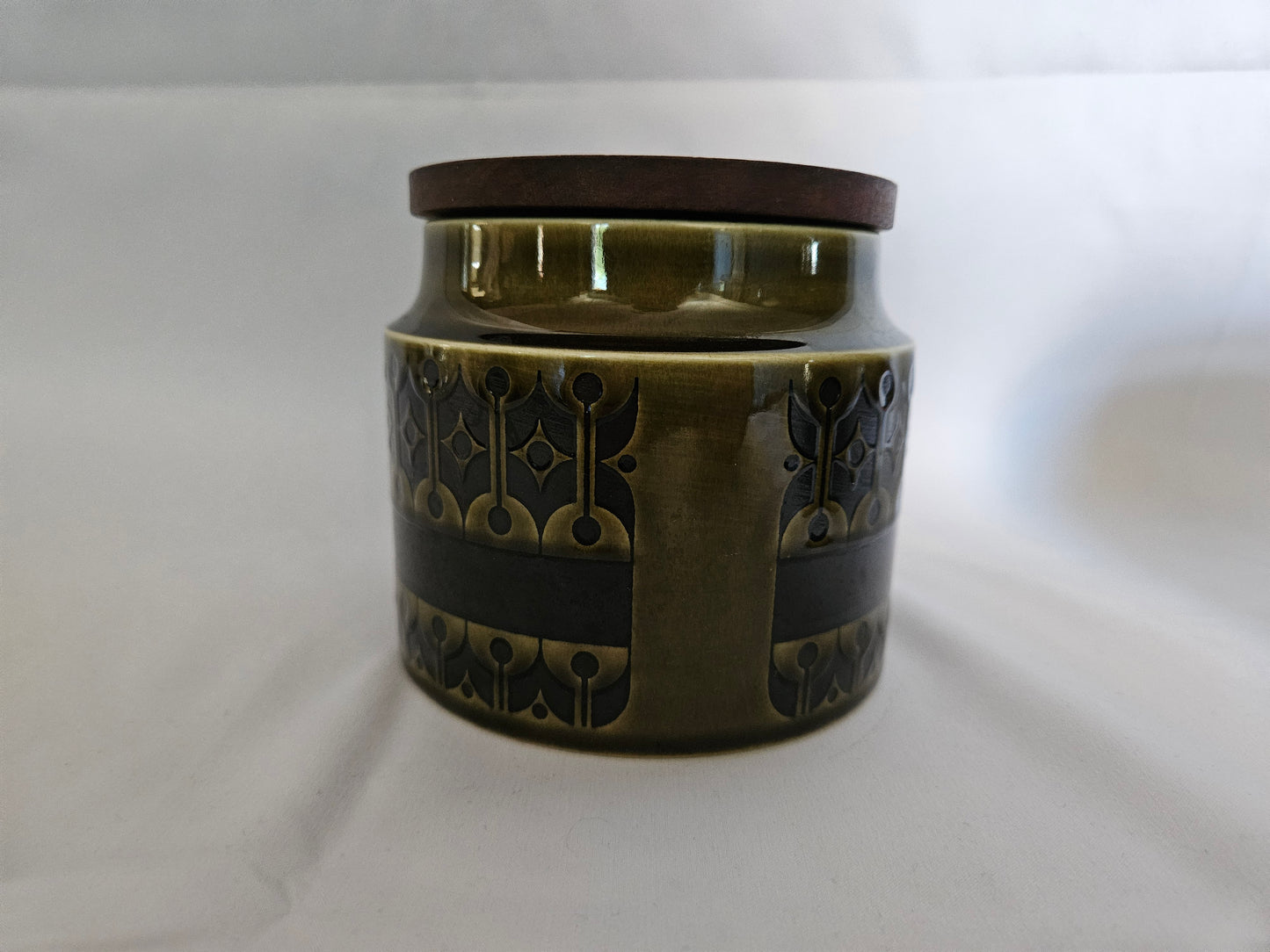 Hornsea Green Heirloom Sugar Storage Jar