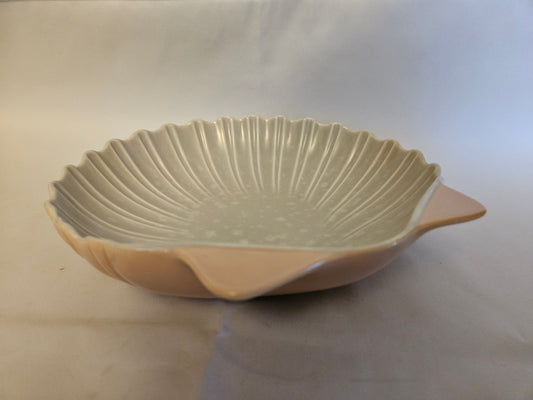 Poole Pottery Twintone Large Shell Dish