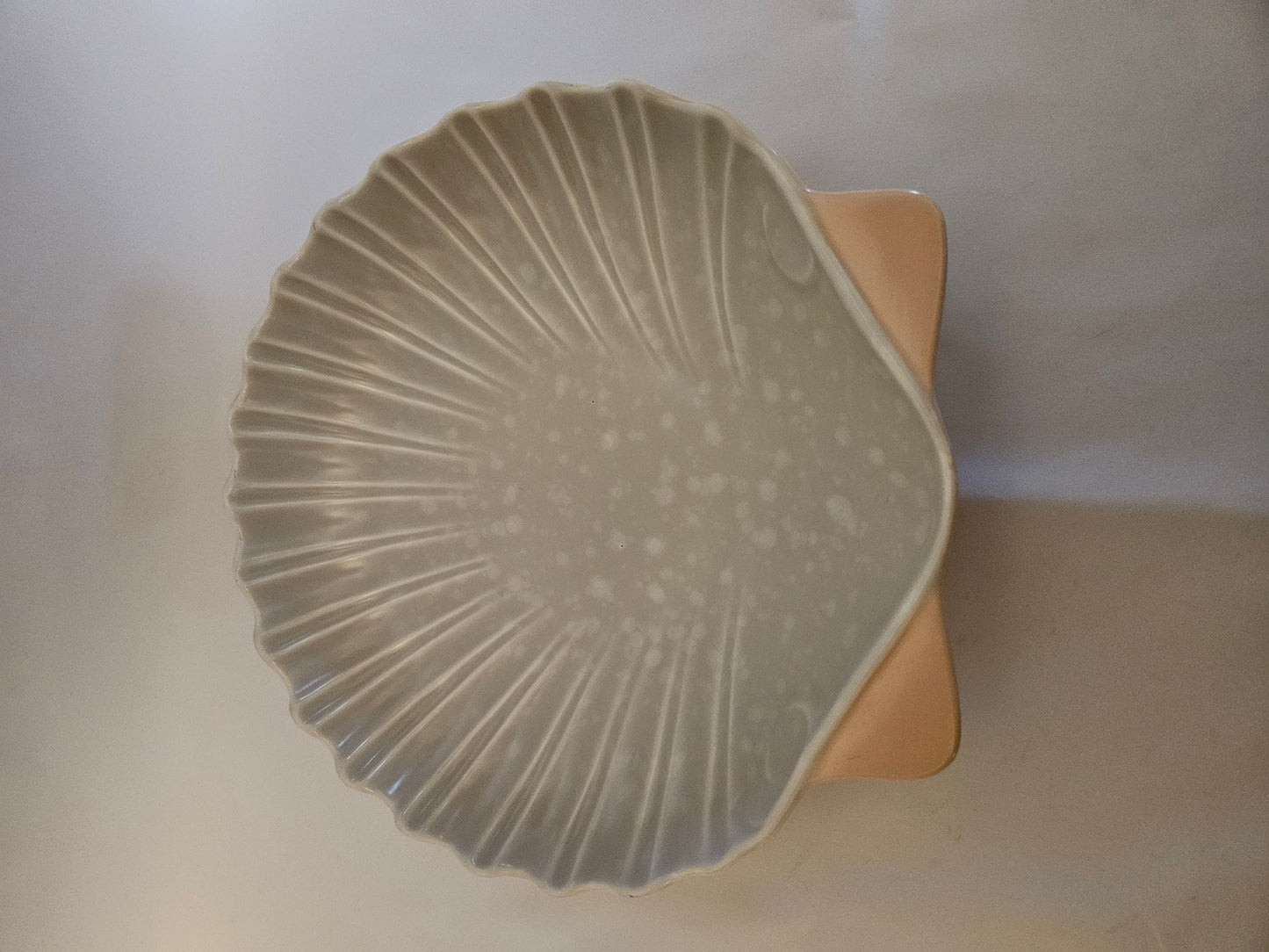 Poole Pottery Twintone Large Shell Dish