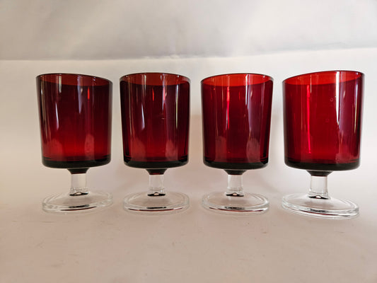 4 Luminarc Cavalier 12.5cm Wine Glasses