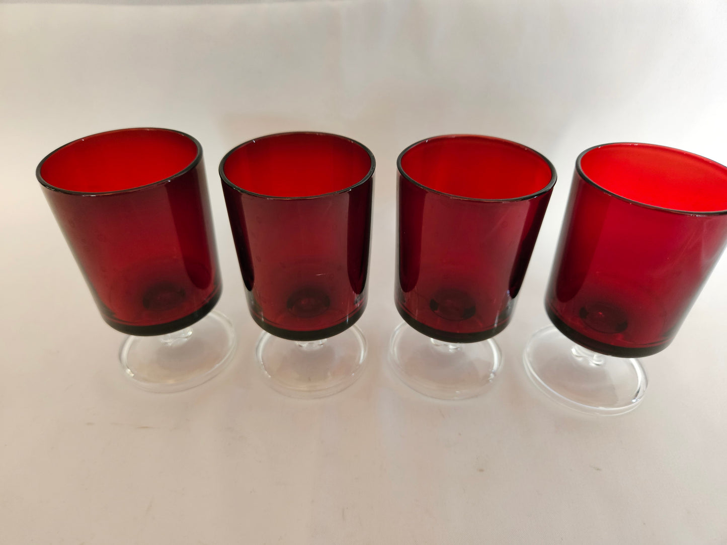 4 Luminarc Cavalier 12.5cm Wine Glasses