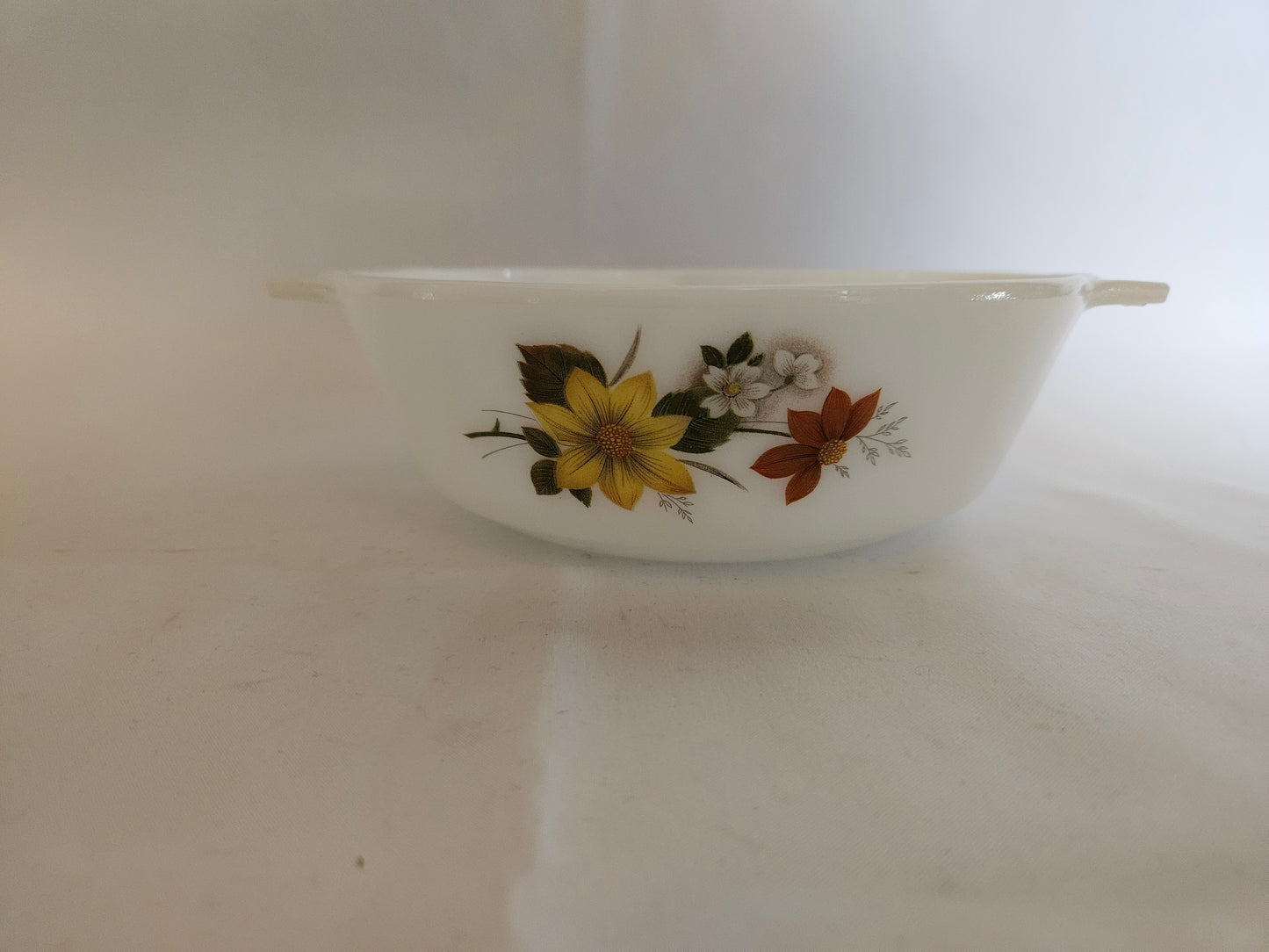 Vintage Pyrex Autumn Glory Small Caserole